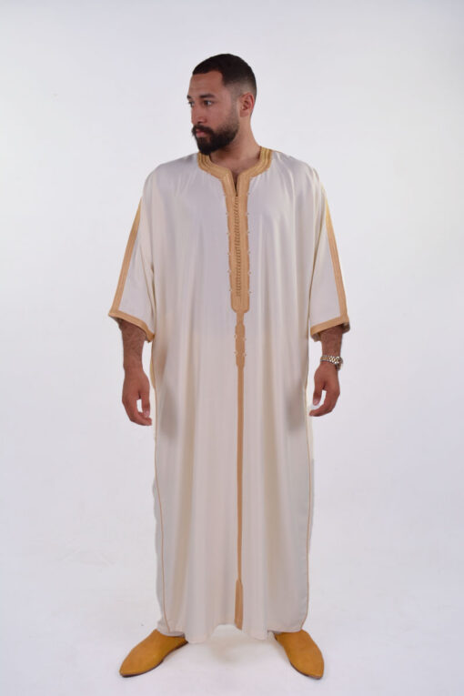 Gabardine Handmade Moroccan thobe for men