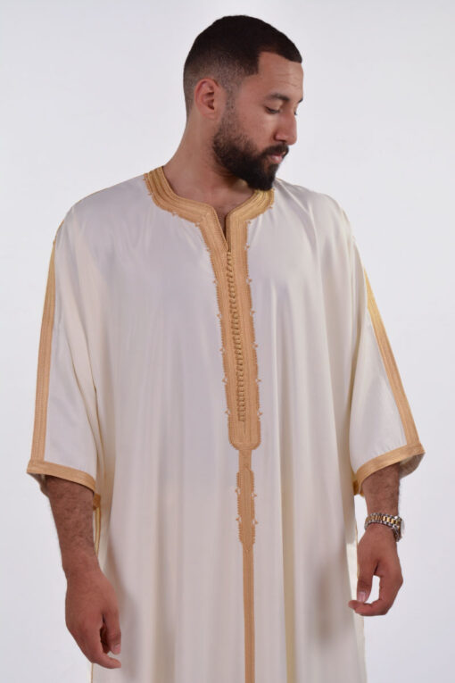 Gabardine Handmade Moroccan thobe for men