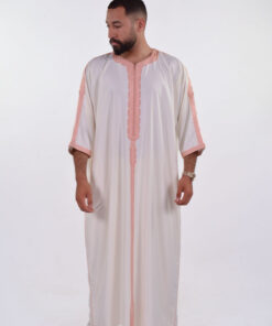 Gabardine Handmade Moroccan thobe for men