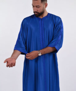 Gabardine Handmade Moroccan thobe for men