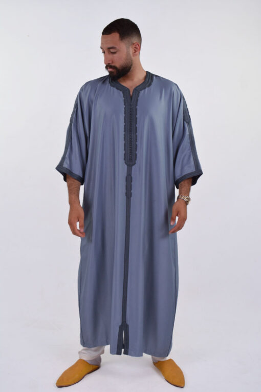 Gabardine Handmade Moroccan thobe for men