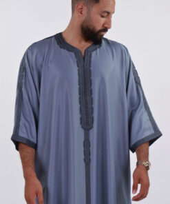 Gabardine Handmade Moroccan thobe for men