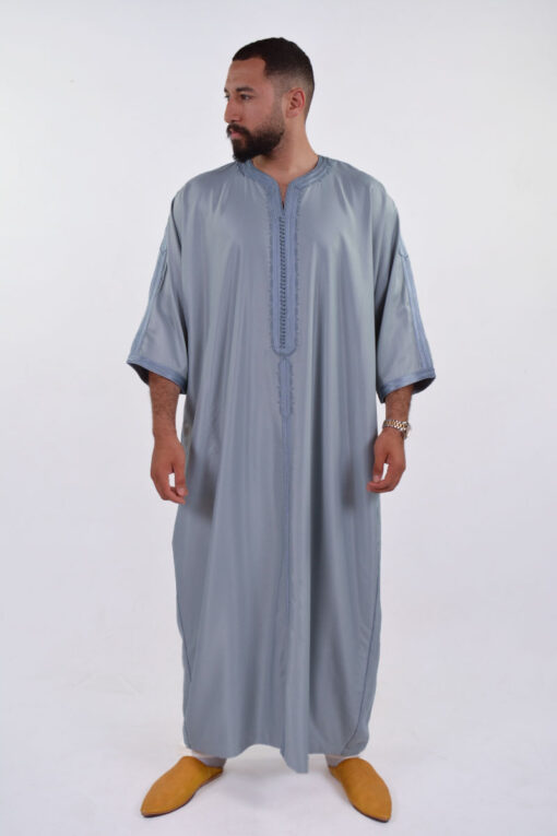 Gabardine Handmade Moroccan thobe for men