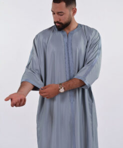 Gabardine Handmade Moroccan thobe for men