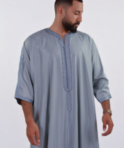 Gabardine Handmade Moroccan thobe for men