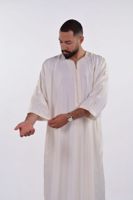 Gabardine Handmade Moroccan thobe for men