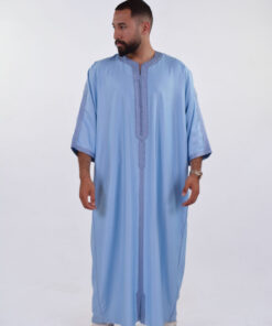 Gabardine Handmade Moroccan thobe for men