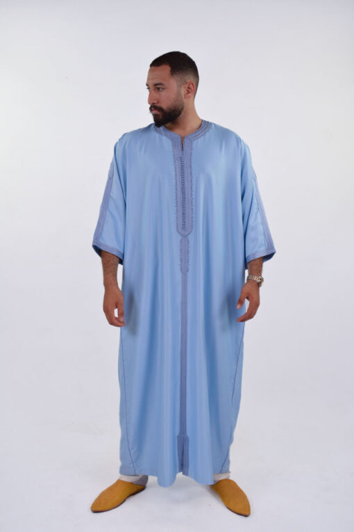 Gabardine Handmade Moroccan thobe for men