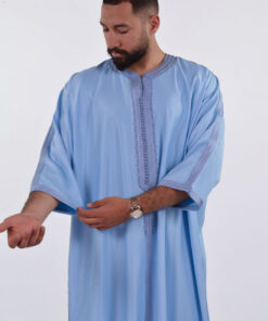 Gabardine Handmade Moroccan thobe for men