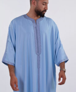 Gabardine Handmade Moroccan thobe for men