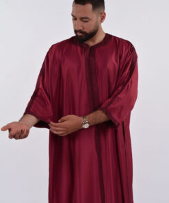 Gabardine Handmade Moroccan thobe for men