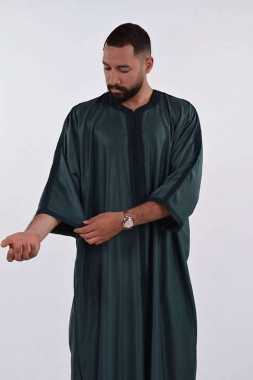 Gabardine Handmade Moroccan thobe for men