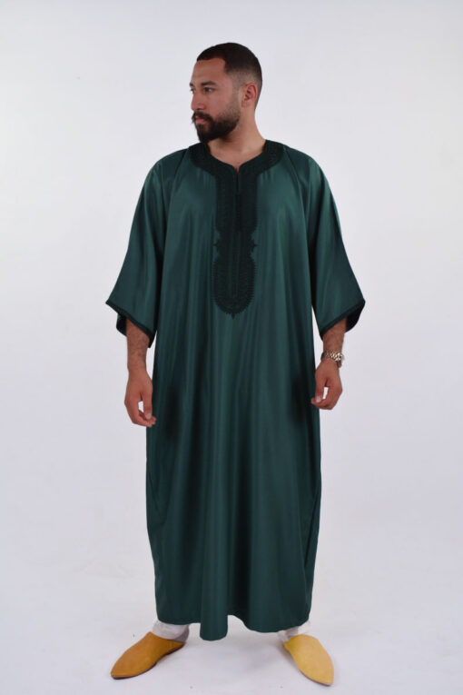 Gabardine Moroccan Thobe for Men