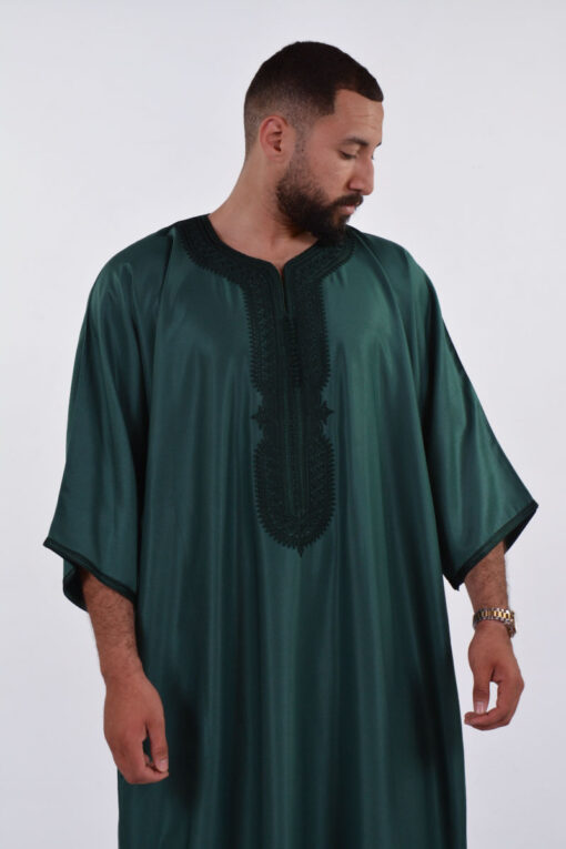 Gabardine Moroccan Thobe for Men