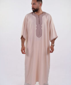 Gabardine Moroccan Thobe for Men