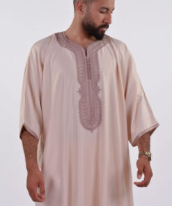 Gabardine Moroccan Thobe for Men