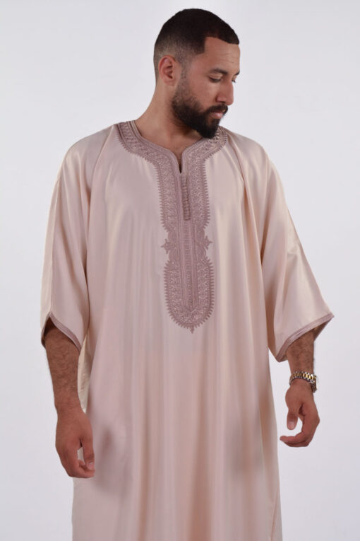 Gabardine Moroccan Thobe for Men