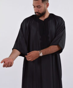 Gabardine Moroccan Thobe for Men