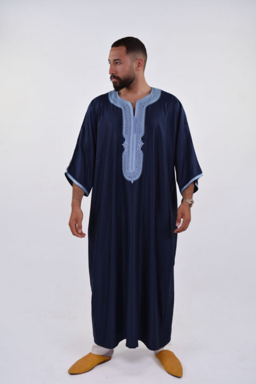 Gabardine Moroccan Thobe for Men