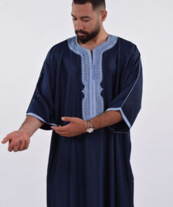 Gabardine Moroccan Thobe for Men