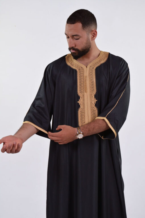 Gabardine Moroccan Thobe for Men