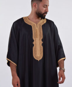 Gabardine Moroccan Thobe for Men