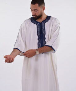 Gabardine Moroccan Thobe for Men