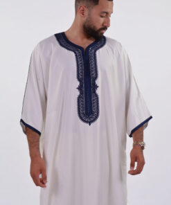 Gabardine Moroccan Thobe for Men