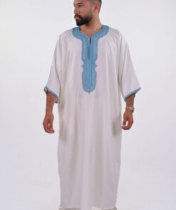 Gabardine Moroccan Thobe for Men