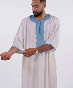 Gabardine Moroccan Thobe for Men