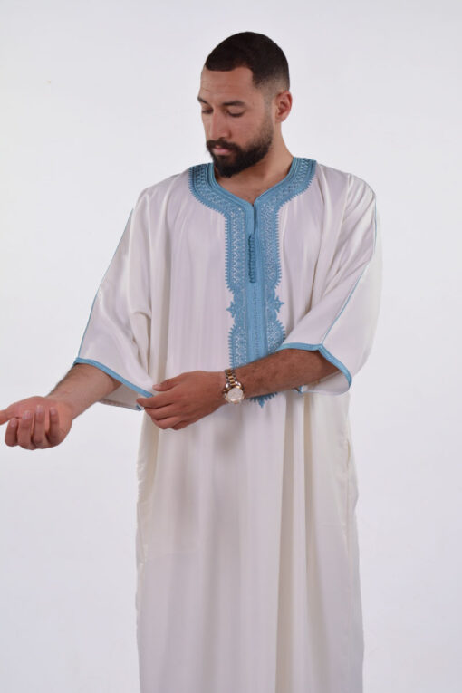 Gabardine Moroccan Thobe for Men