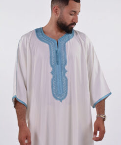 Gabardine Moroccan Thobe for Men