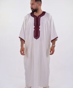 Gabardine Moroccan Thobe for Men