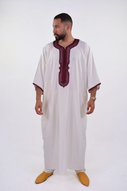 Gabardine Moroccan Thobe for Men