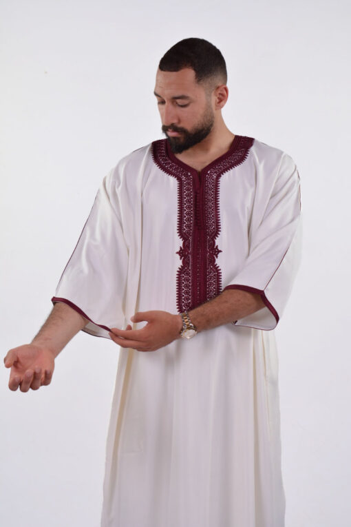 Gabardine Moroccan Thobe for Men