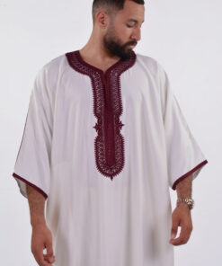 Gabardine Moroccan Thobe for Men